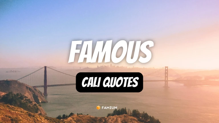 Famous California Quotes for Instagram